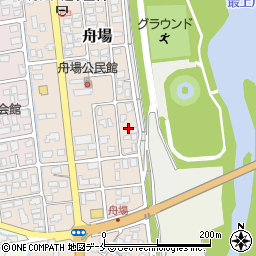 山形県長井市舟場17周辺の地図