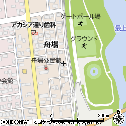 山形県長井市舟場18周辺の地図