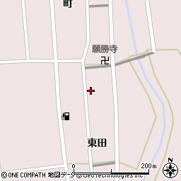 宮城県柴田郡村田町村田東110周辺の地図