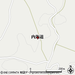宮城県柴田郡柴田町入間田内海道周辺の地図