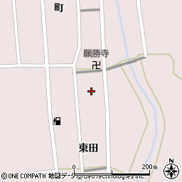 宮城県柴田郡村田町村田東117周辺の地図