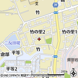 ダスキン竹駒周辺の地図