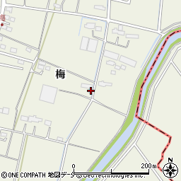 宮城県名取市堀内梅210-2周辺の地図