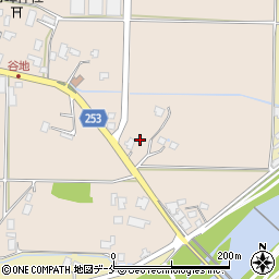山形県長井市寺泉61周辺の地図