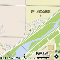 山形県長井市宮1422-1周辺の地図