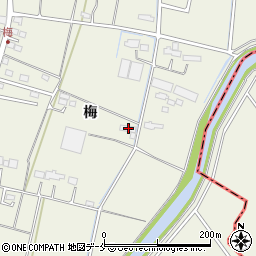 宮城県名取市堀内梅210周辺の地図