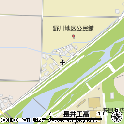 山形県長井市宮1410-22周辺の地図