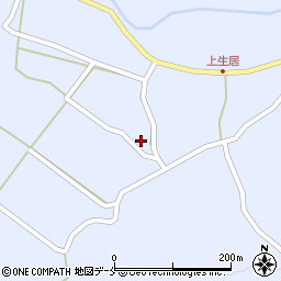 山形県上山市上生居122周辺の地図