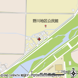 山形県長井市宮1410-25周辺の地図