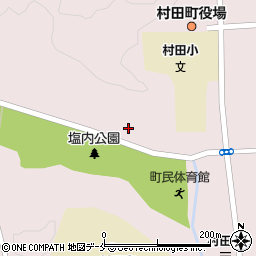 宮城県村田町（柴田郡）村田周辺の地図