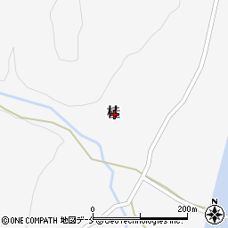 新潟県岩船郡関川村桂周辺の地図