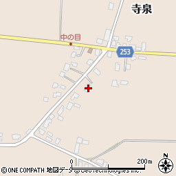 山形県長井市寺泉781周辺の地図