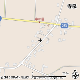 山形県長井市寺泉729周辺の地図