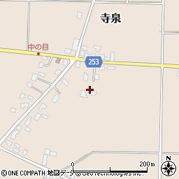 山形県長井市寺泉753周辺の地図