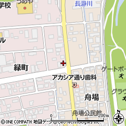 タイヤセレクト長井周辺の地図
