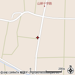 山形県長井市寺泉1507-2周辺の地図