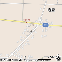 山形県長井市寺泉736周辺の地図