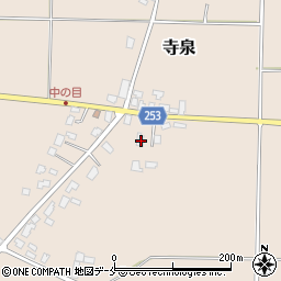山形県長井市寺泉763周辺の地図