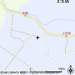 山形県上山市上生居132周辺の地図