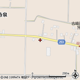山形県長井市寺泉496周辺の地図