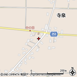 山形県長井市寺泉737周辺の地図