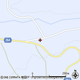 山形県上山市上生居725周辺の地図