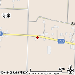 山形県長井市寺泉498周辺の地図