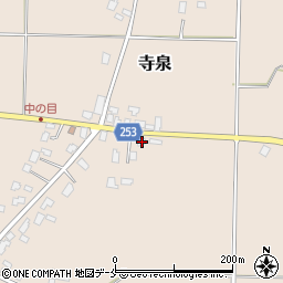 山形県長井市寺泉762周辺の地図