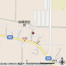 山形県長井市寺泉75-2周辺の地図
