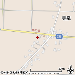 山形県長井市寺泉739周辺の地図