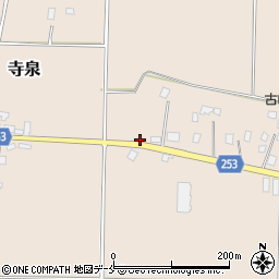 山形県長井市寺泉510周辺の地図