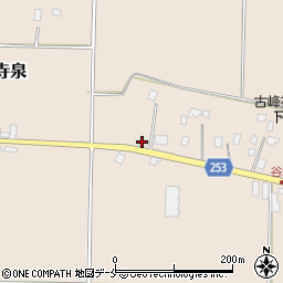 山形県長井市寺泉509周辺の地図