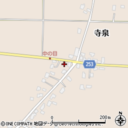 山形県長井市寺泉738周辺の地図