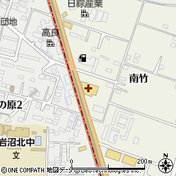 宮城トヨタ自動車カローラ岩沼周辺の地図
