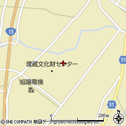 山形県　埋蔵文化財センター（公益財団法人）周辺の地図