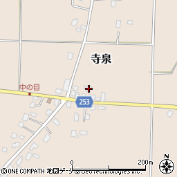 山形県長井市寺泉683周辺の地図