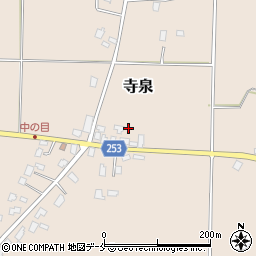 山形県長井市寺泉682-2周辺の地図