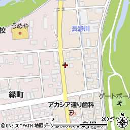 株式会社セロン東北　長井営業所周辺の地図