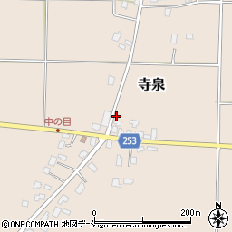 山形県長井市寺泉697周辺の地図