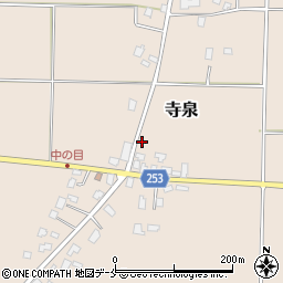 山形県長井市寺泉5183周辺の地図