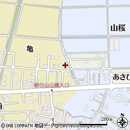 宮城県岩沼市三色吉亀80周辺の地図