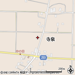 山形県長井市寺泉653周辺の地図
