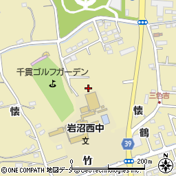 宮城県岩沼市三色吉熊野2-2周辺の地図