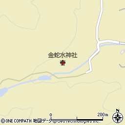 金蛇水神社周辺の地図