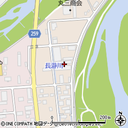 山形県長井市舟場25周辺の地図