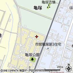 東北電力栄町アパート周辺の地図