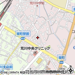 新潟県村上市藤沢周辺の地図