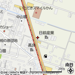 山岡家名取店周辺の地図
