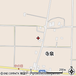 山形県長井市寺泉663周辺の地図