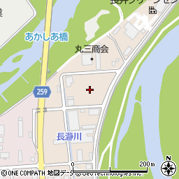 山形県長井市舟場28周辺の地図